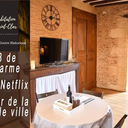 Habitation Saint-clar Vieille Appartamento *