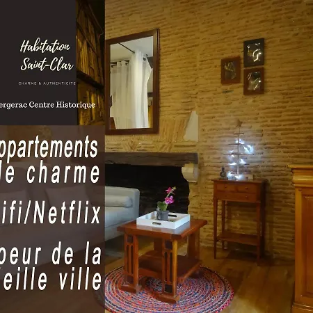 Appartement Habitation Saint-clar Vieille *